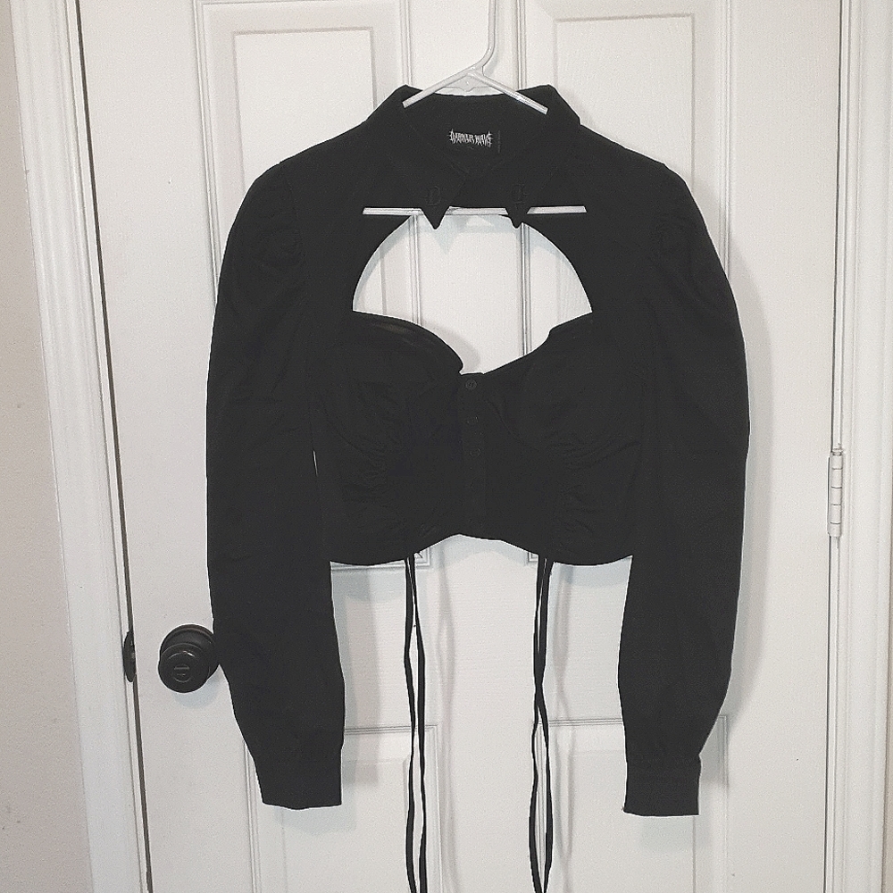 Longsleeve corset top